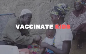 Kinder in Afrika impfen - Geschenkkarte