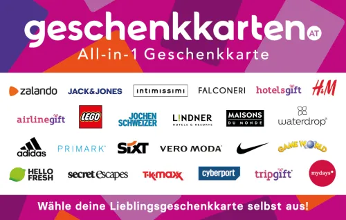 All-in-1 Geschenkkarte