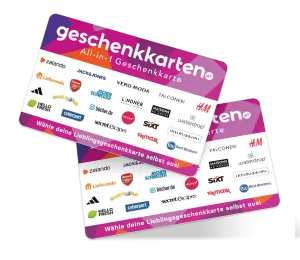 All-in-1 Geschenkkarte