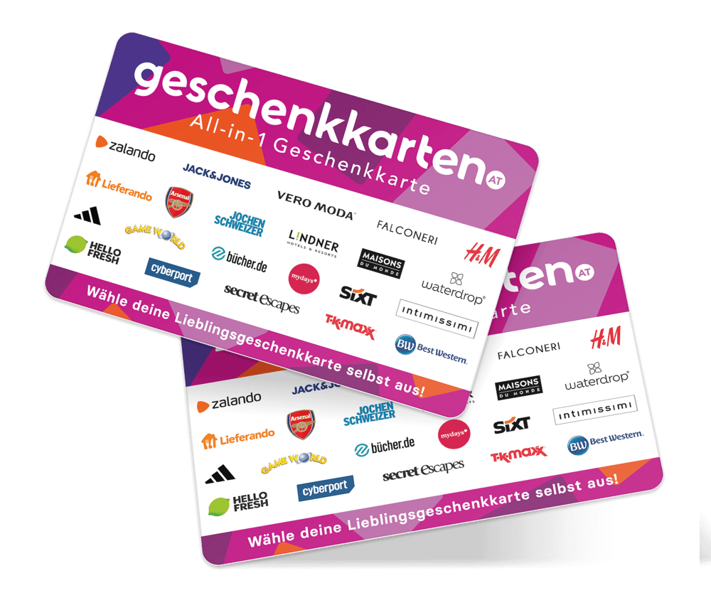 All-in-1 Geschenkkarte
