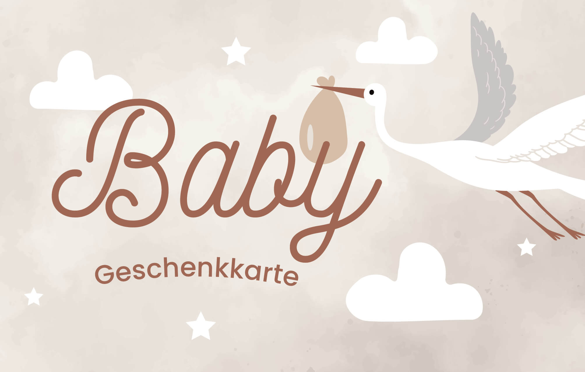 Baby Geschenkkarte
