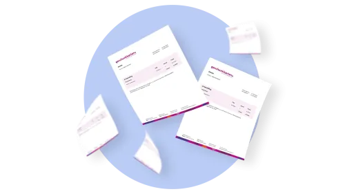 Zahlen Sie auf Rechnung