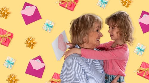 Geschenk für Oma von den Enkeln: Persönliche Ideen, über die sich Oma garantiert freut
