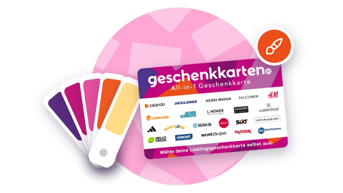 Mit Ihrem Logo und Ihrer Grußbotschaft