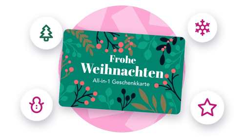 Geschenkkarten als Weihnachtsgeschenk für Mitarbeiter